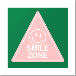 Smile zone Posters and Art